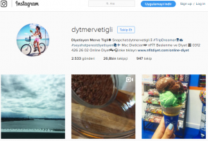merve tığlı çınar instagram diyetisyen 